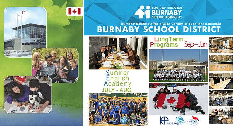 เรียนซัมเมอร์ต่างประเทศ Study abroad at Burnaby Schools District 41 Canada